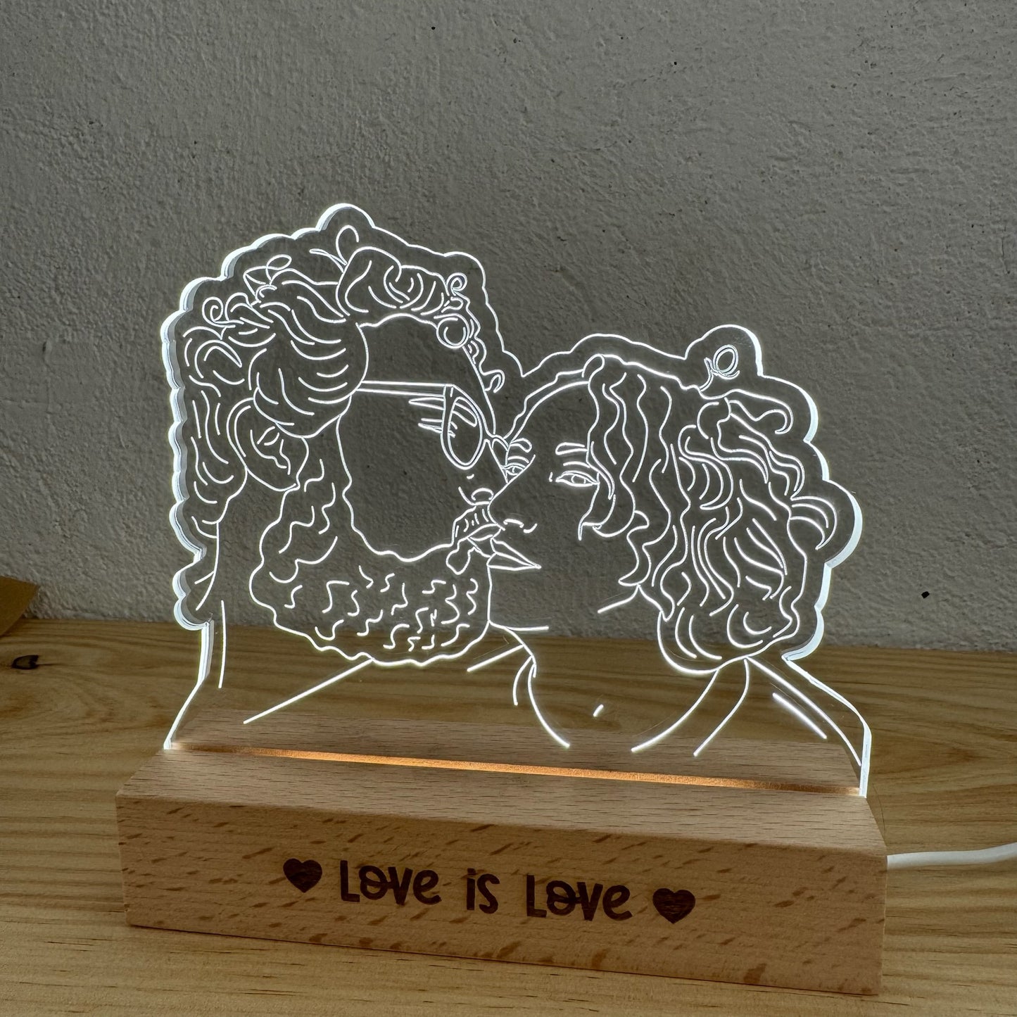 LÁMPARA PERSONALIZADA METACRILATO