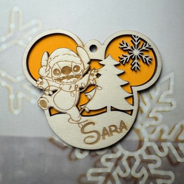 BOLA DE NAVIDAD STITCH