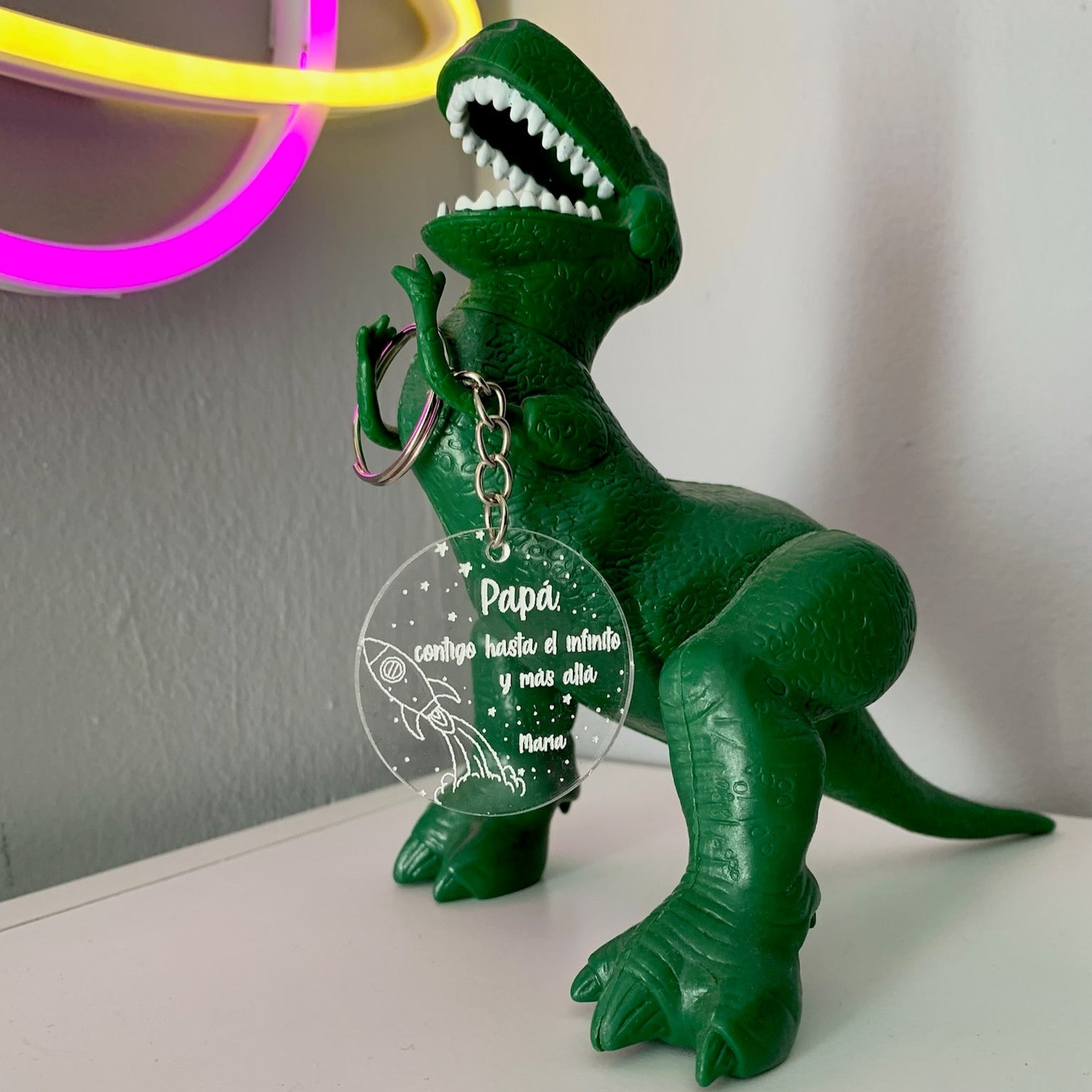 Llavero Personalizado en Metacrilato para Papá