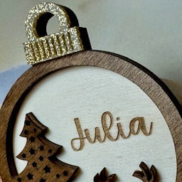 BOLA DE NAVIDAD CIERVO